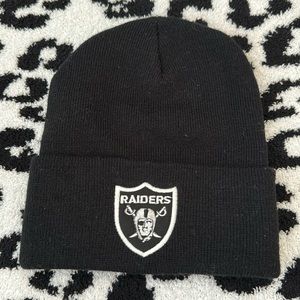 Oakland Raiders Cuff Knit Beanie